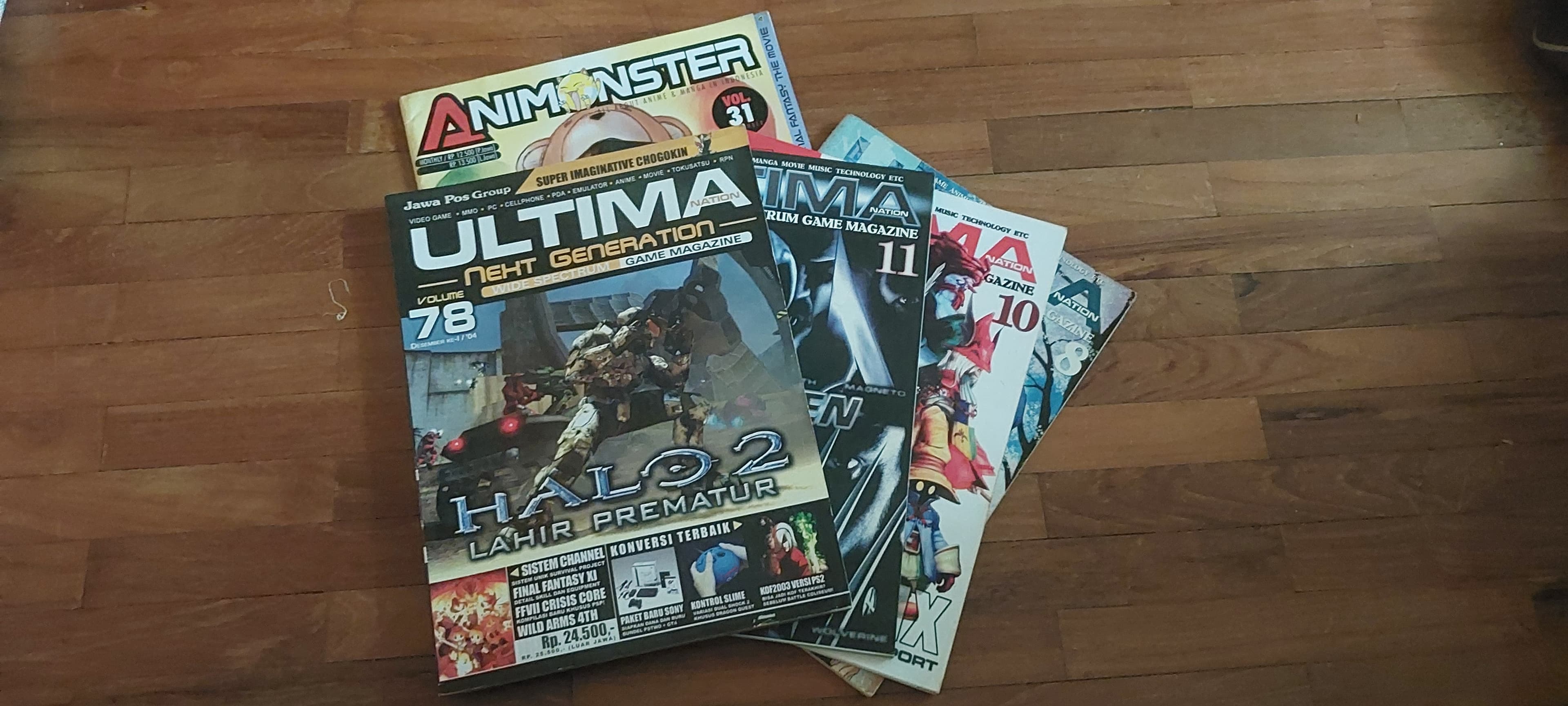 Haul Majalah Lawas: Empat Edisi Ultima Nation Seharga 50 Ribu dari Grup Facebook